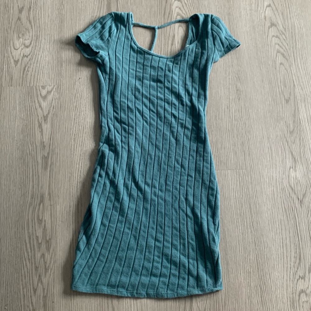 Teal Bodycon Dress